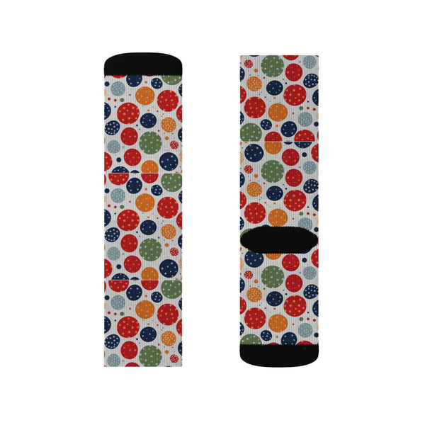 Polka Dots Sublimation Woman Socks