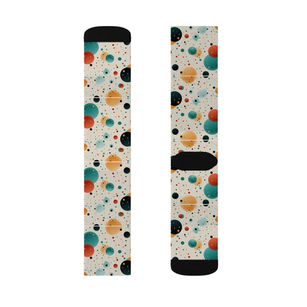 Dynamic 2.0 Polka Dots Sublimation Woman Socks