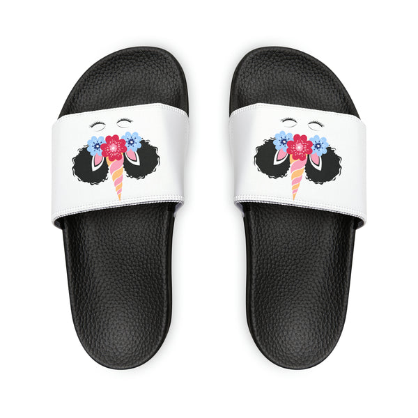 Your Eyes Only Women's PU Slide Sandals