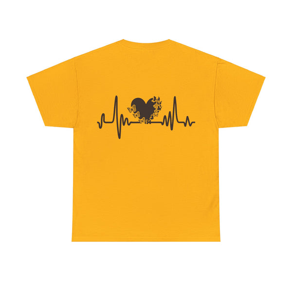 "Black Cat" Plus Size Women Heavy Cotton Tee T-Shirt