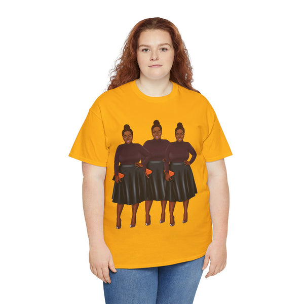 She is a Lady Plus Size Women Heavy Cotton Tee