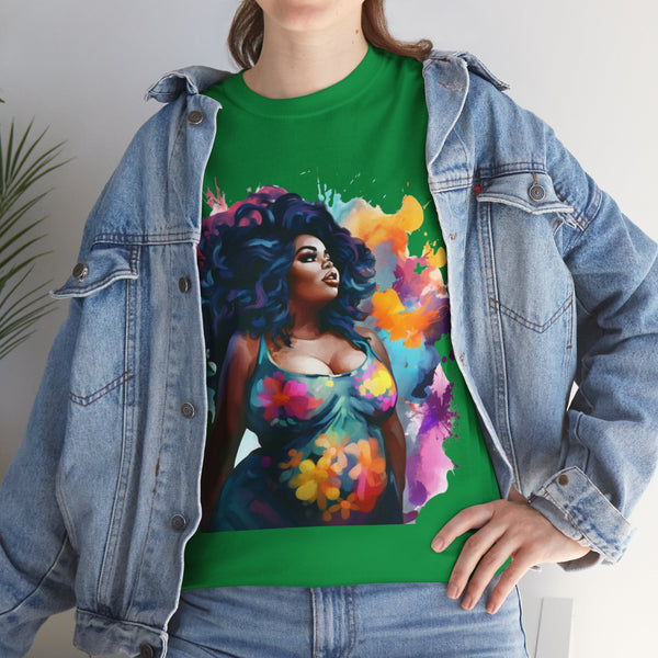 Empress Plus Size Women Heavy Cotton Tee