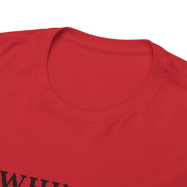 Why Big Girls Plus Size Women Heavy Cotton Tee