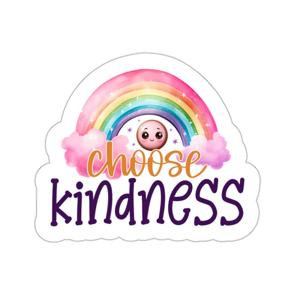 Choose Kindness Kiss-Cut Stickers