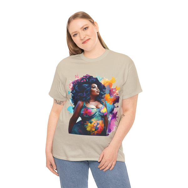 Empress Plus Size Women Heavy Cotton Tee