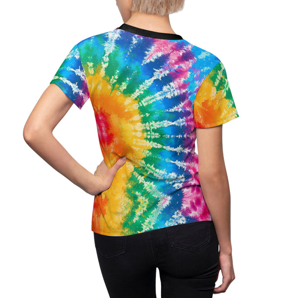 "A Penny For Your Thoughts Seems A bit Pricey" Tie-Dye Women's Cut & Sew Tee T-Shirt