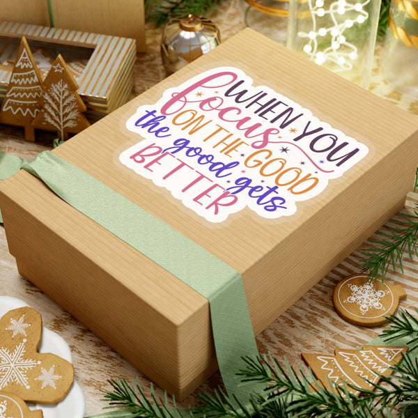 The Good Gets Better Kiss-Cut Stickers