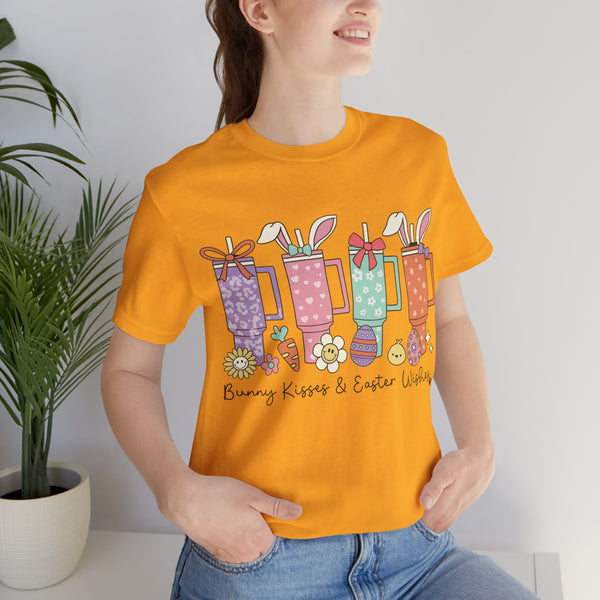Happy Easter Plus Size Woman Jersey Short Sleeve Tee T-Shirt
