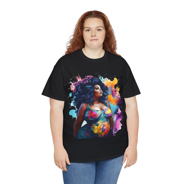 Empress Plus Size Women Heavy Cotton Tee