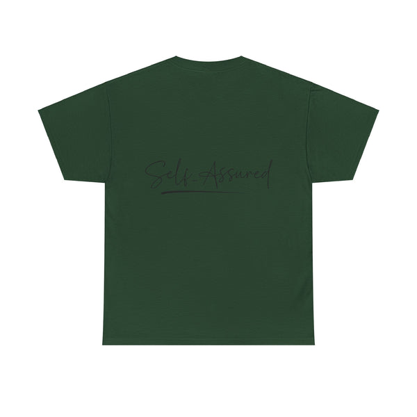 "Unbothered By Opinions" Plus Size Women Heavy Cotton Tee