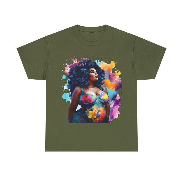 Empress Plus Size Women Heavy Cotton Tee
