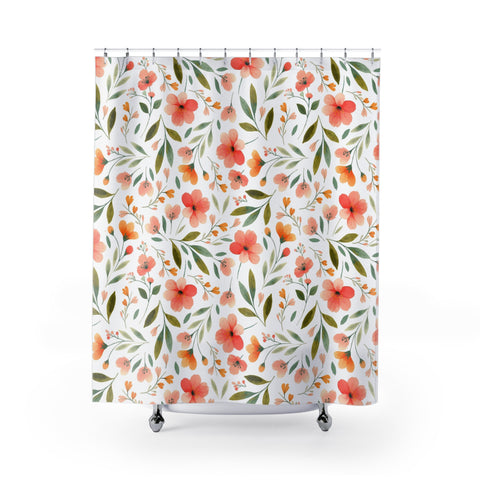 Leafy Shower Curtains