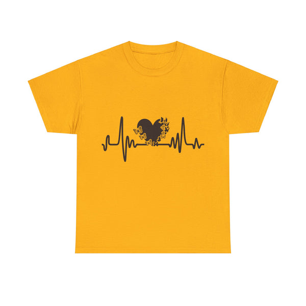 Love is Life Line Plus Size Women Heavy Cotton Tee