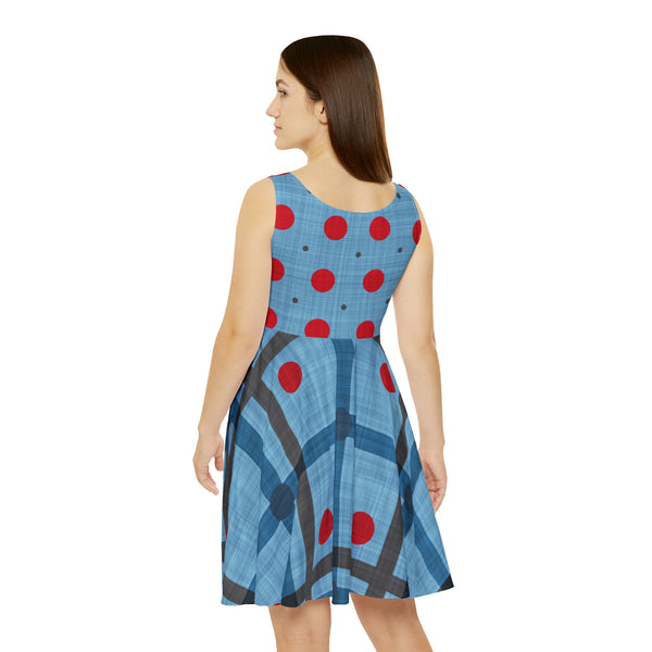 Riley Blue Women's Skater Dress