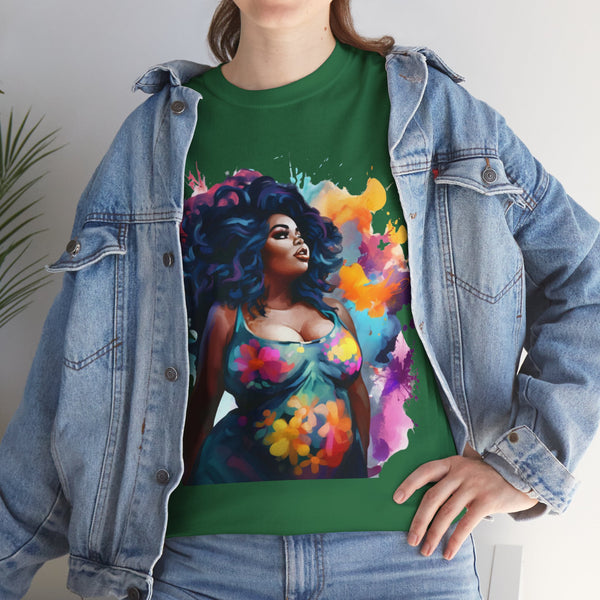 Empress Plus Size Women Heavy Cotton Tee