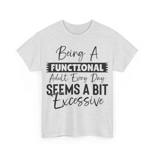 "Funny Saying" Plus Size Women Heavy Cotton Tee T-Shirt