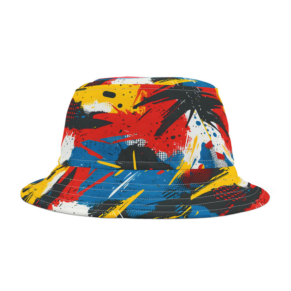 Cartoon Autism Awareness Woman's Bucket Hat