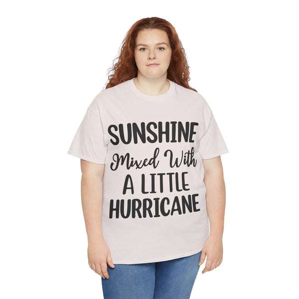 "Funny Saying" Plus Size Women Heavy Cotton Tee T-Shirt