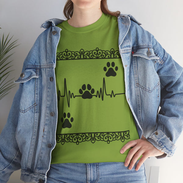 Love My Pup Plus Size Women Heavy Cotton Tee