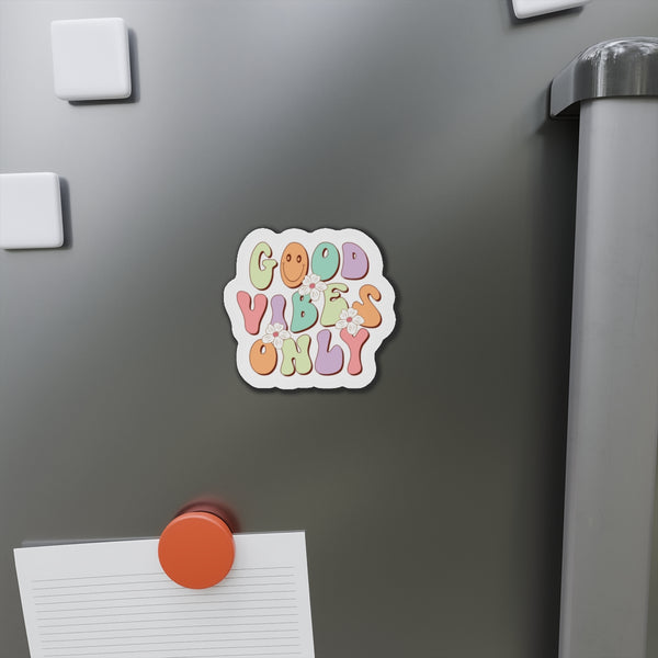 Good Vibes Only Die-Cut Magnets