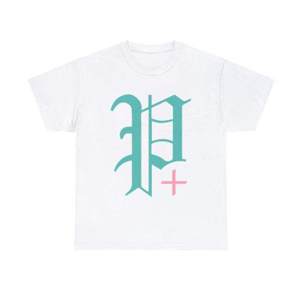 "Plus All Over" Plus Size Women Heavy Cotton Tee T-shirt