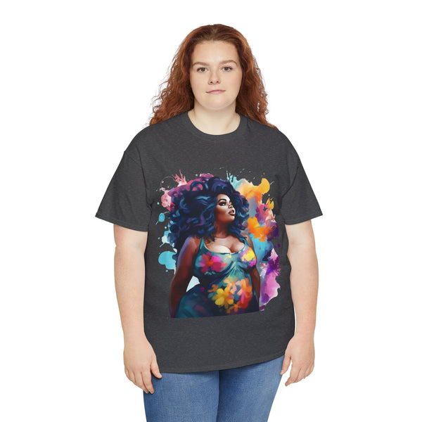 Empress Plus Size Women Heavy Cotton Tee