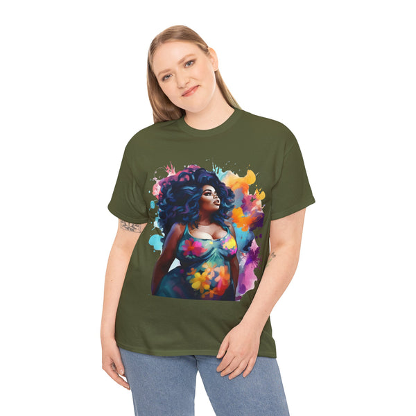 Empress Plus Size Women Heavy Cotton Tee