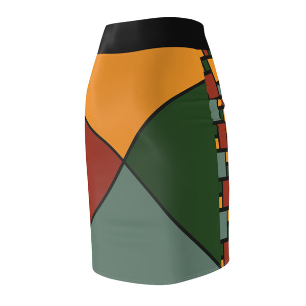 Rasta Vibes Women's Pencil Skirt