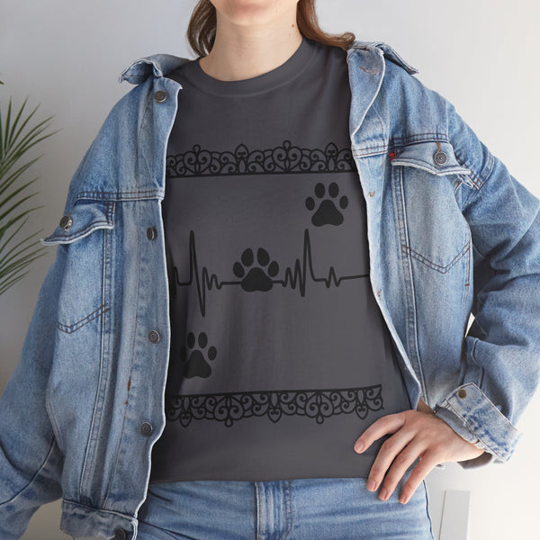 Love My Pup Plus Size Women Heavy Cotton Tee