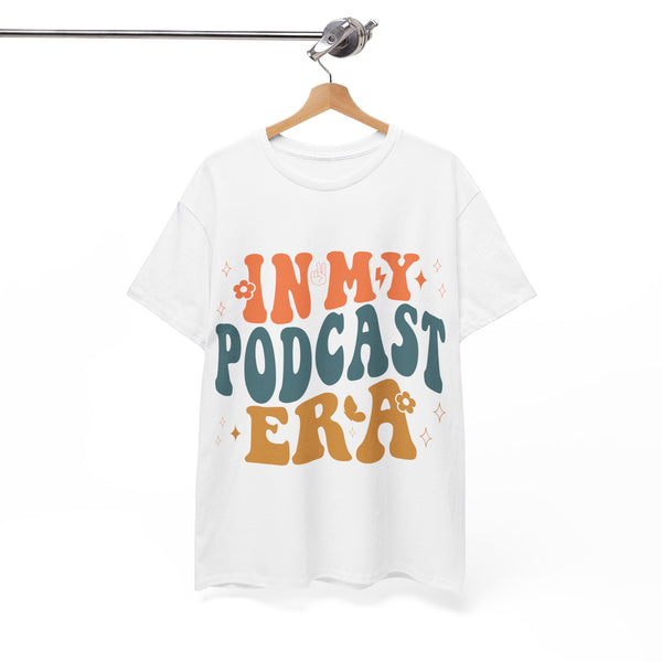 Im in my Podcast Era Plus Size Woman Heavy Cotton Tee