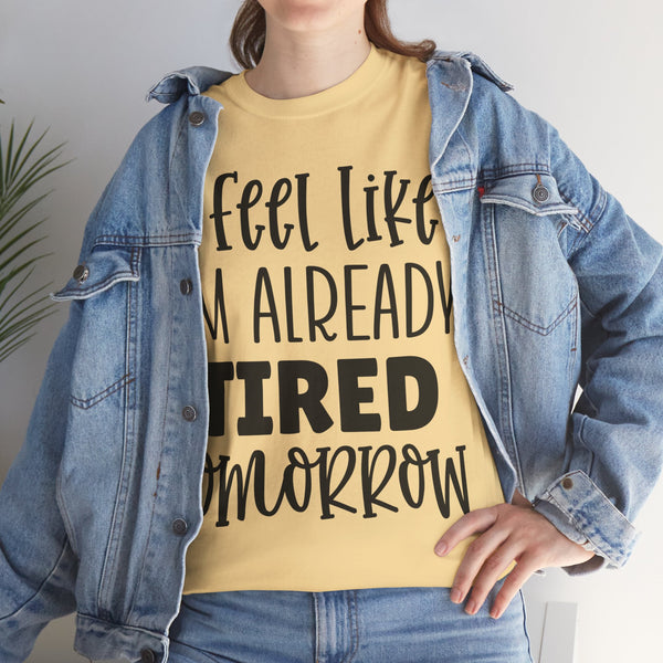 "Funny Saying" Plus Size Women Heavy Cotton Tee T-Shirt