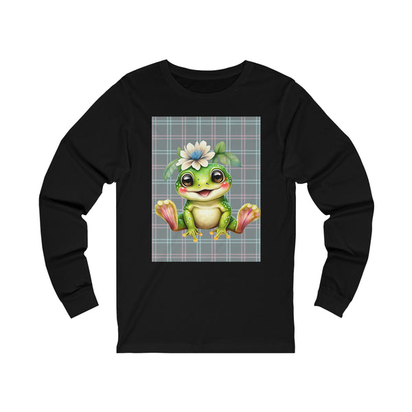 Mr. Frog Jersey Long Sleeve Tee