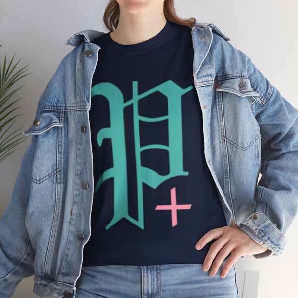 "Plus All Over" Plus Size Women Heavy Cotton Tee T-shirt