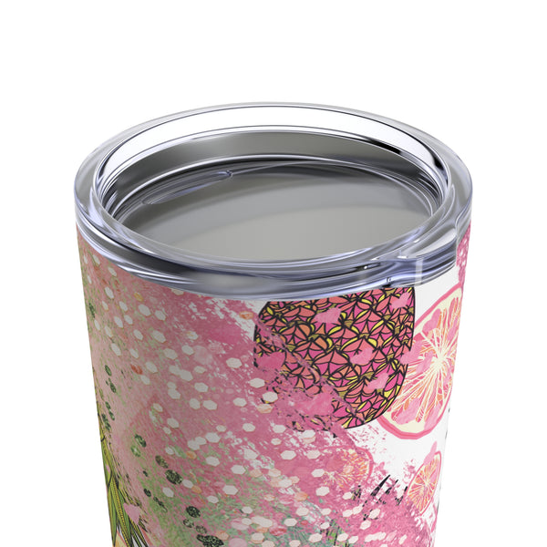 Pink Pineapple Tumbler 20oz Cup