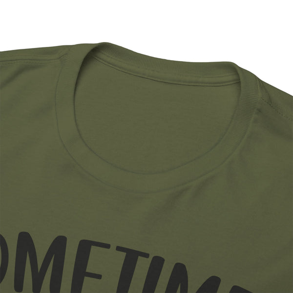 "Sometimes I get Road Rage" Plus Size Women Heavy Cotton Tee