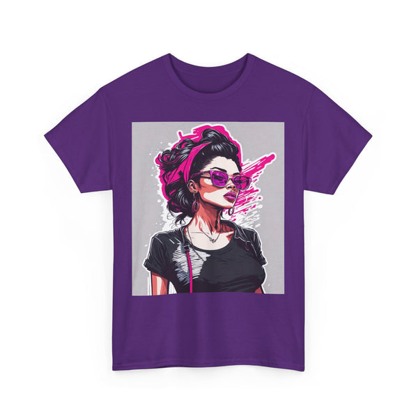 "Black Women" Woman Crewneck T-Shirt: Focus on the Good - Unisex Heavy Cotton Tee