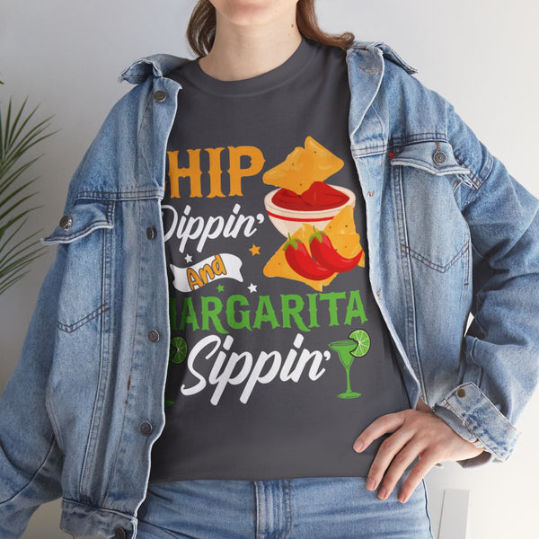 "Cinco De Mayo" Woman Crewneck T-Shirt: Focus on the Good - Unisex Heavy Cotton Tee