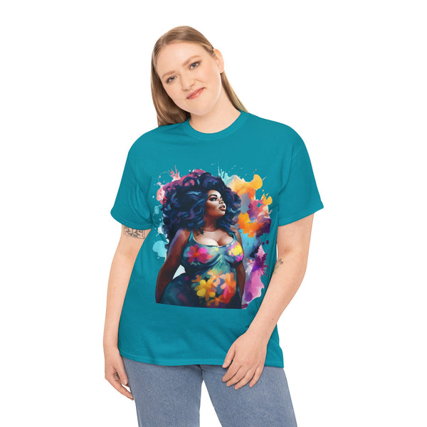 Empress Plus Size Women Heavy Cotton Tee