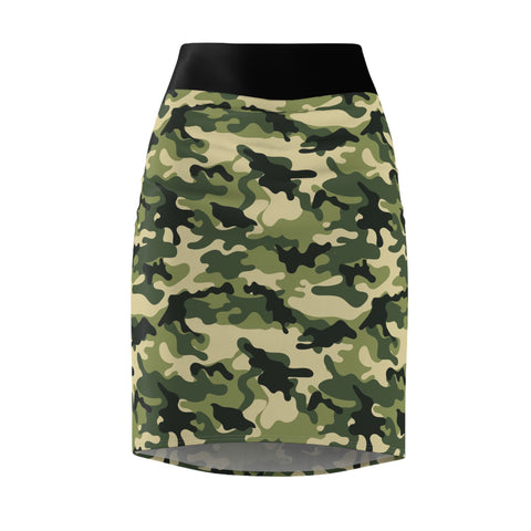 Camo Women's Pencil Skirt