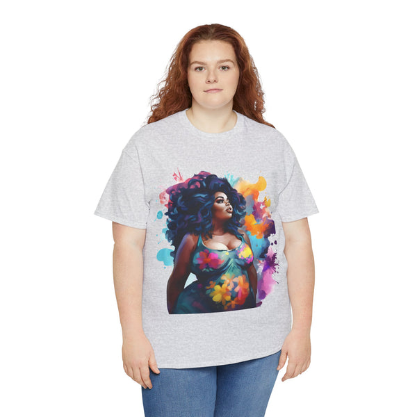Empress Plus Size Women Heavy Cotton Tee
