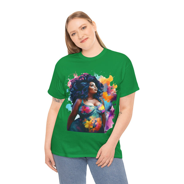 Empress Plus Size Women Heavy Cotton Tee