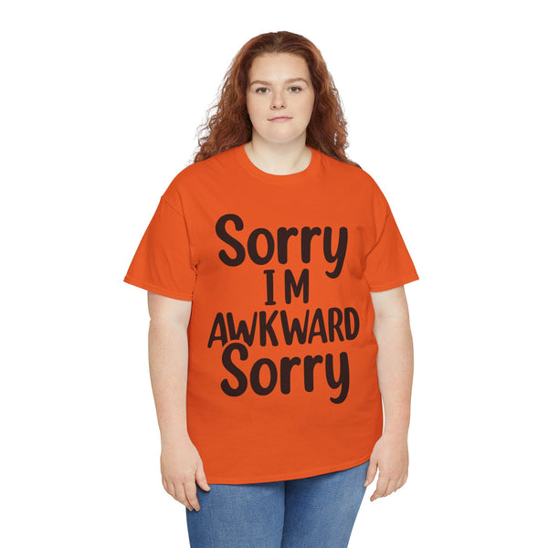 "Funny Saying" Plus Size Women Heavy Cotton Tee T-Shirt