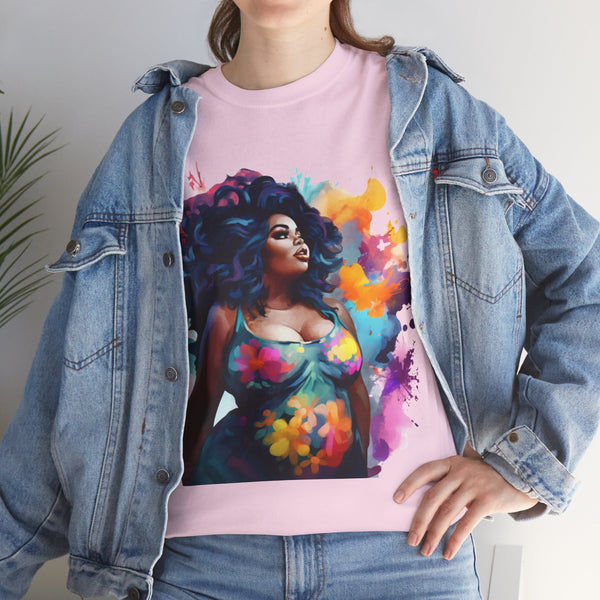 Empress Plus Size Women Heavy Cotton Tee