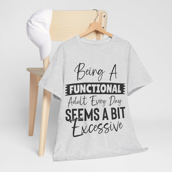 "Funny Saying" Plus Size Women Heavy Cotton Tee T-Shirt