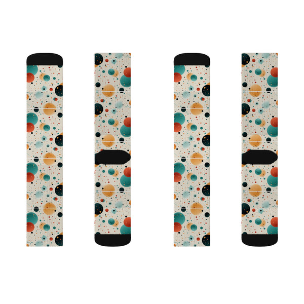 Dynamic 2.0 Polka Dots Sublimation Woman Socks