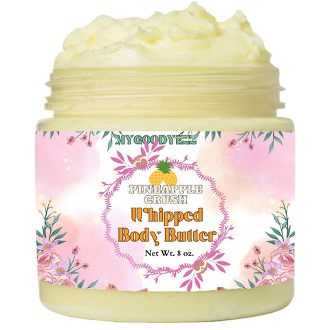 Pineapple Crush Whipped Body Butter Luxurious Moisturizing Skincare