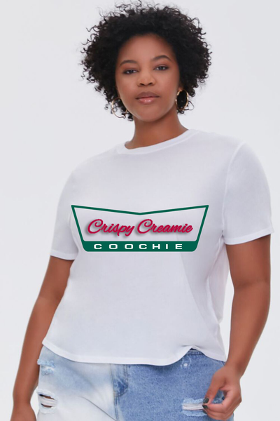 Crispy Creamie Woman Plus Size T-Shirt