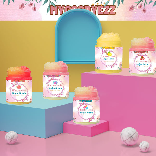 Sugar Body Scrub Collection: Scented Delights for Radiant Skin