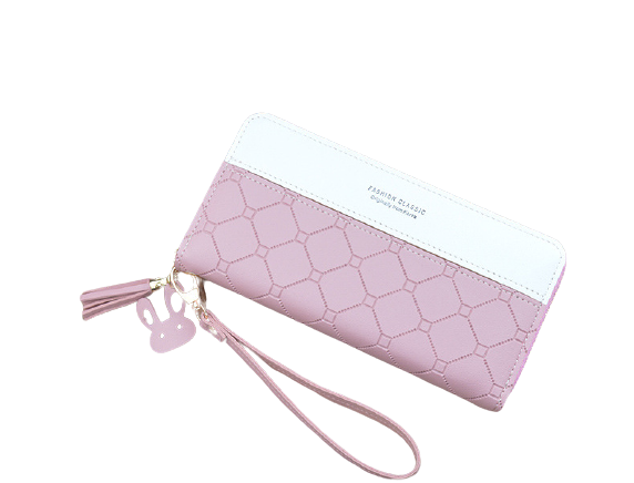 Arlington Embossed PU Leather Clutch Wallet Purse