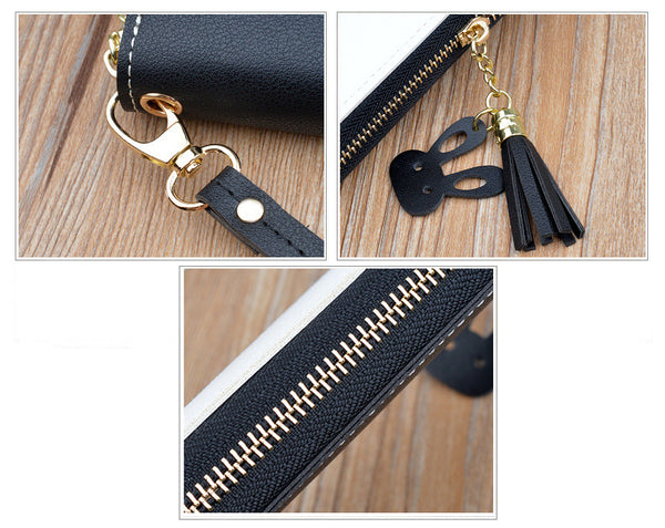 Arlington Embossed PU Leather Clutch Wallet Purse